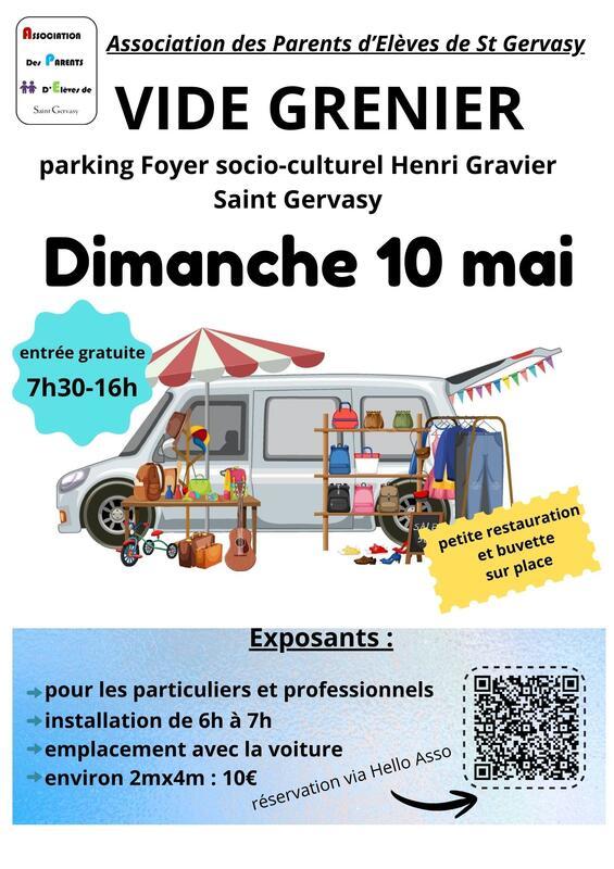 Vide grenier de l'ape