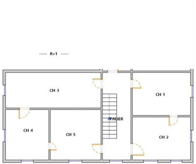 Maison - 200 m² - 12 pièces