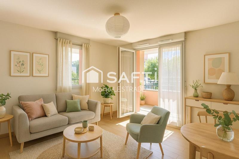 Appartement - 62 m² - 3 pièces