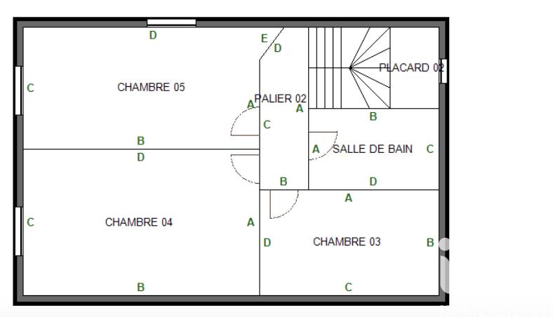 Maison de ville - 131 m² - 8 pièces