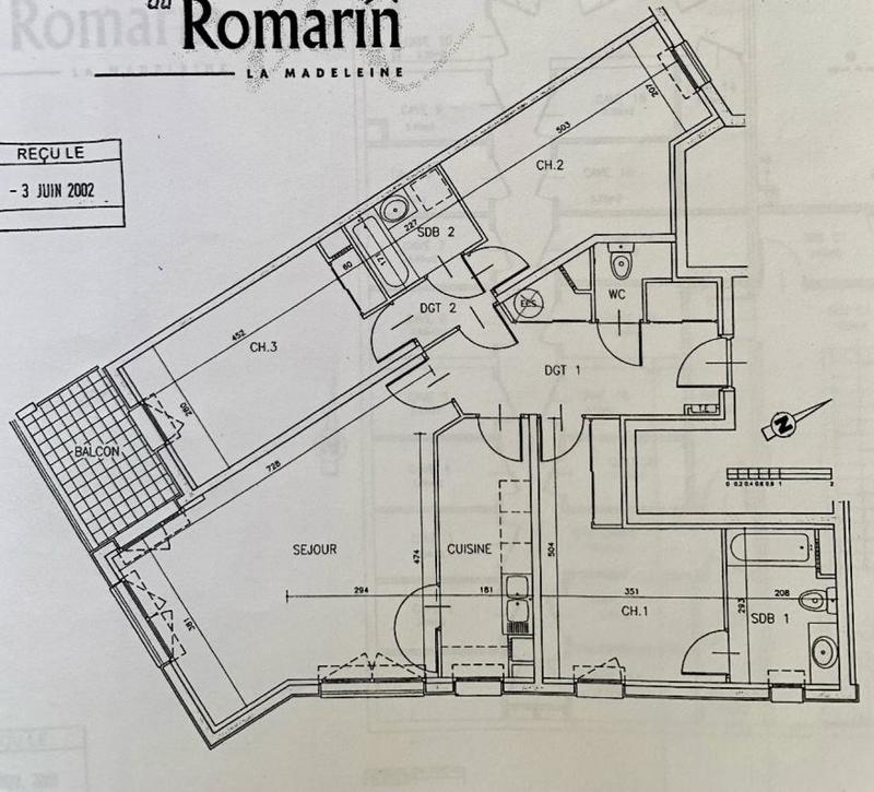Appartement - 103 m² - 4 pièces