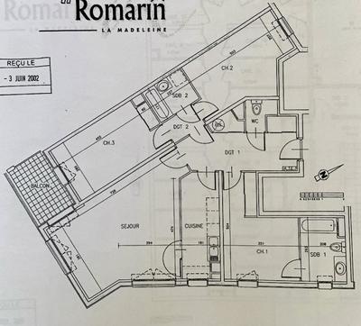 Appartement - 103 m² - 4 pièces
