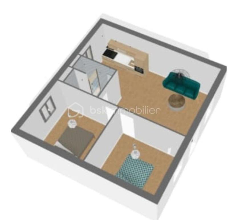 Appartement - 49 m² - 3 pièces