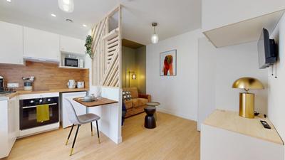 Studio - 16 m² - 2 pièces