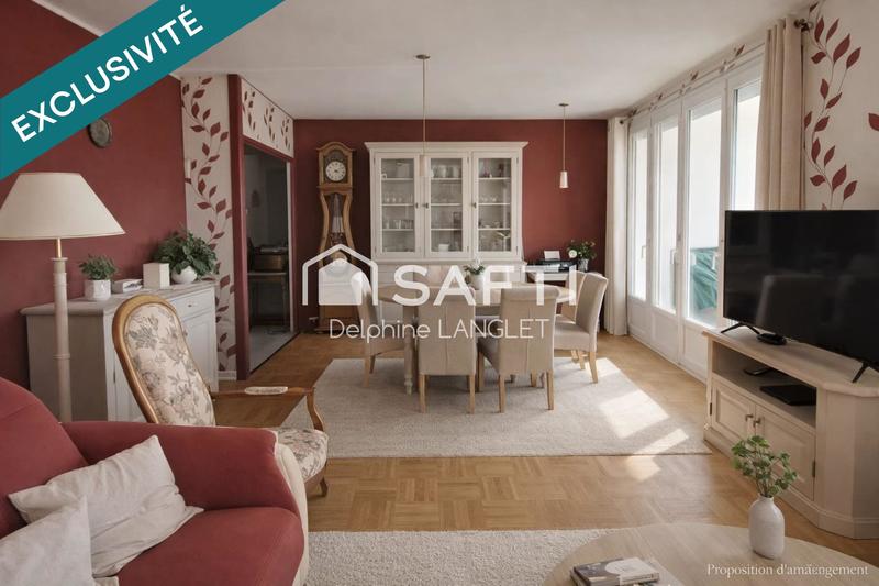 Appartement - 91 m² - 5 pièces