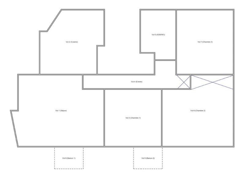 Appartement - 87 m² - 4 pièces