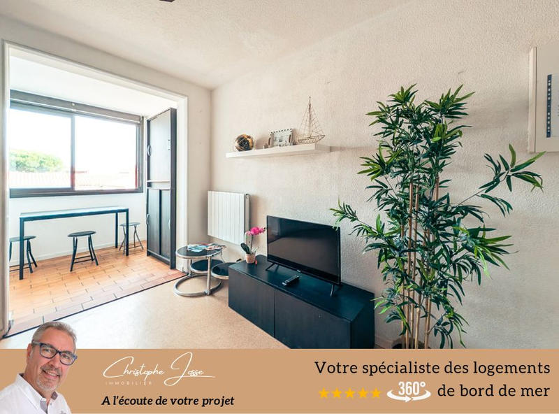 Appartement - 22 m² - 2 pièces