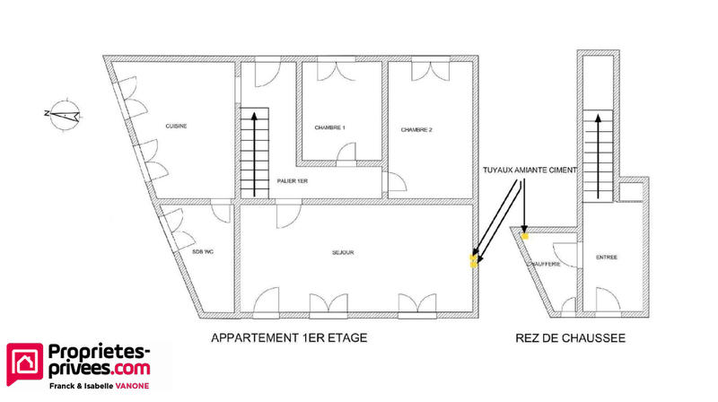 Appartement - 91 m² - 3 pièces