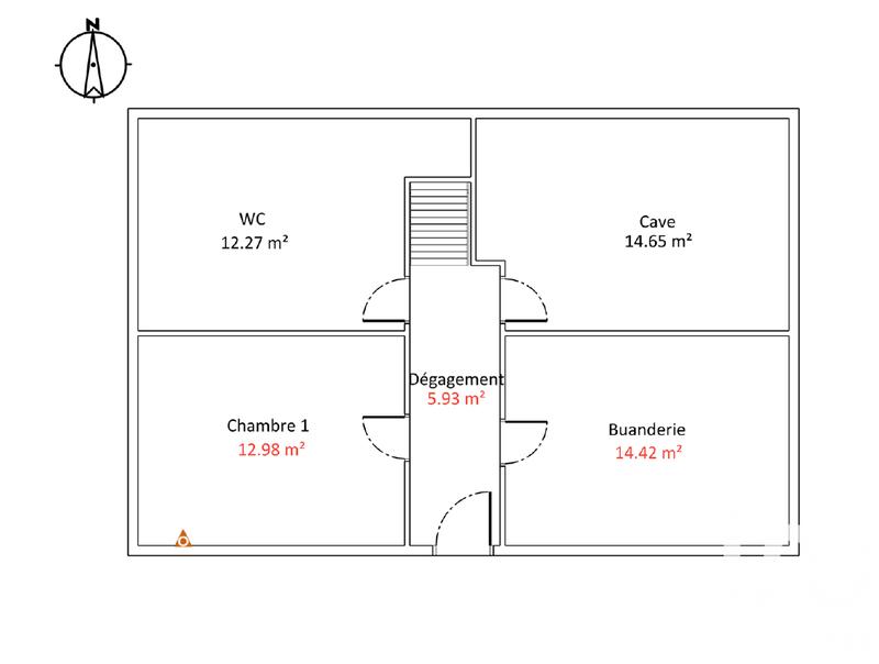 Maison - 96 m² - 8 pièces