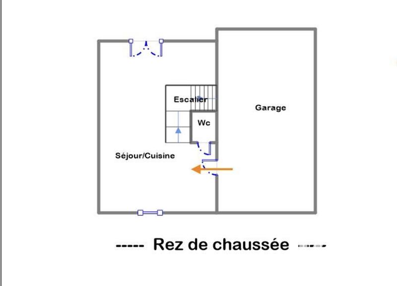 Maison - 60 m² - 3 pièces