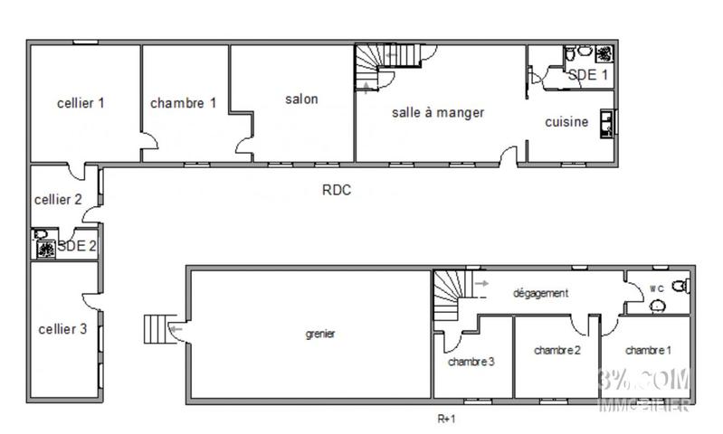 Propriété - 136 m² - 6 pièces