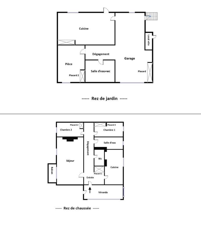 Maison - 100 m² - 5 pièces