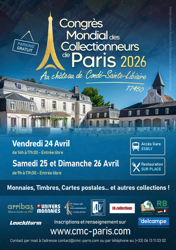 Congrès mondial des collectionneurs de paris - cmc 2026