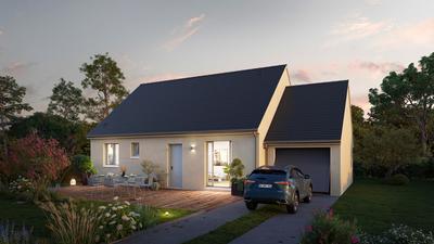 Maison - 70 m² - 3 pièces