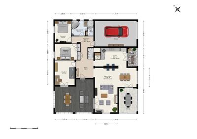 Maison - 170 m² - 6 pièces