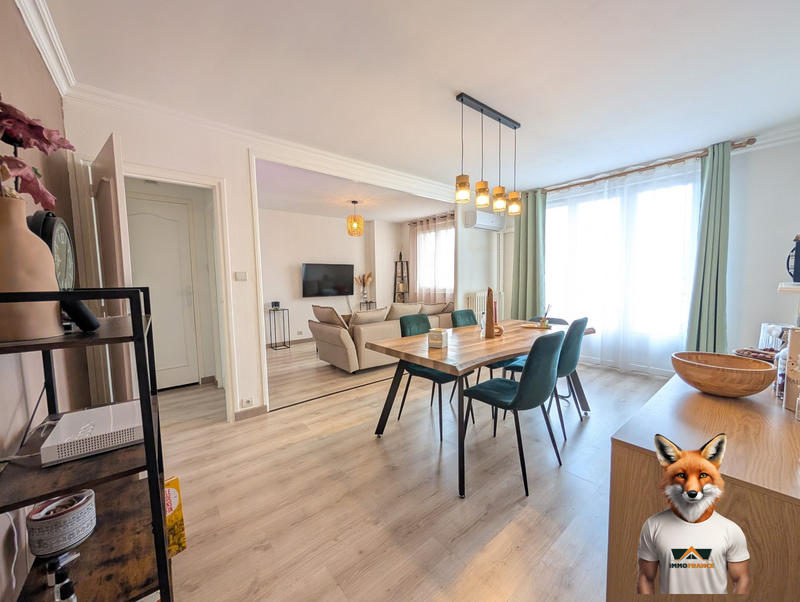 Appartement - 59 m² - 3 pièces