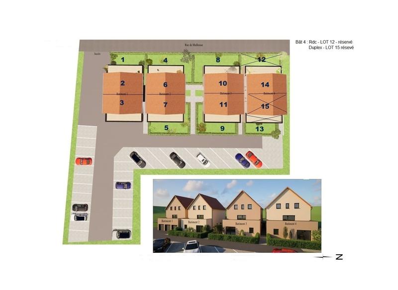 Appartement - 55 m² - 3 pièces