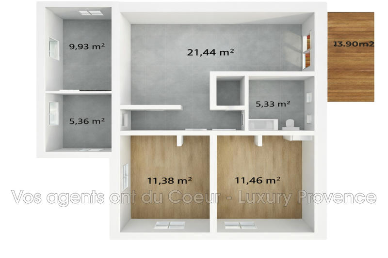 Appartement - 69 m² - 4 pièces