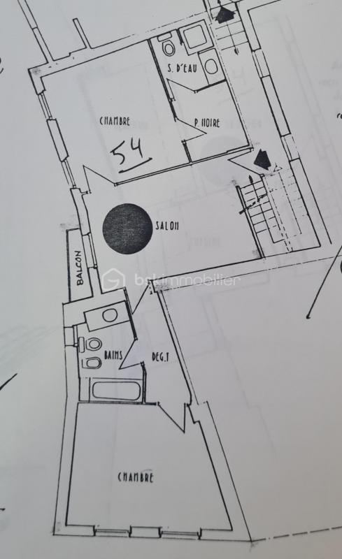 Duplex - 93 m² - 4 pièces