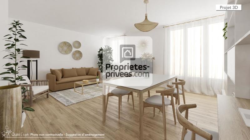 Appartement - 72 m² - 3 pièces