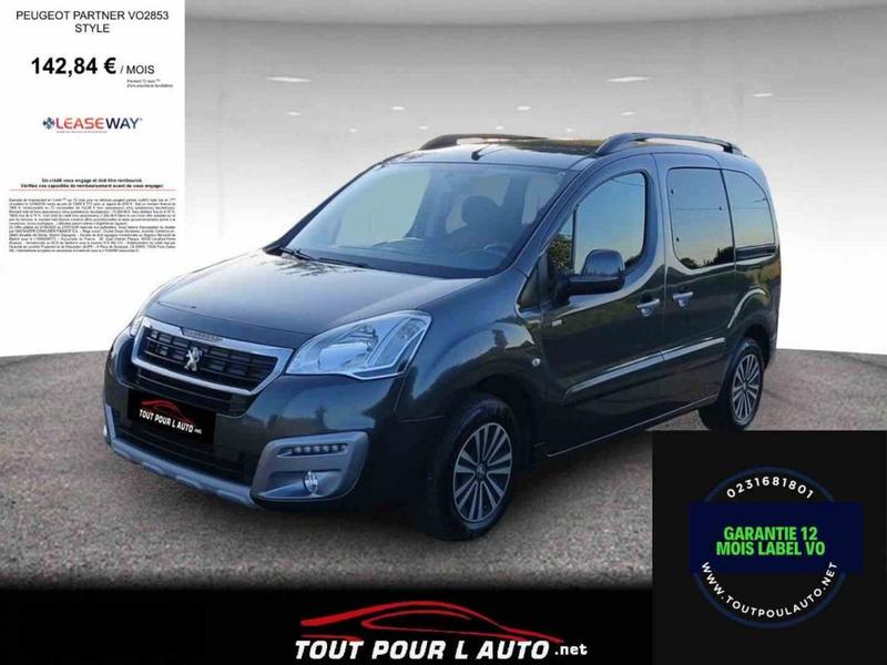 Peugeot Partner Tepee 1.6 BlueHDi 100ch Bvm5 Style