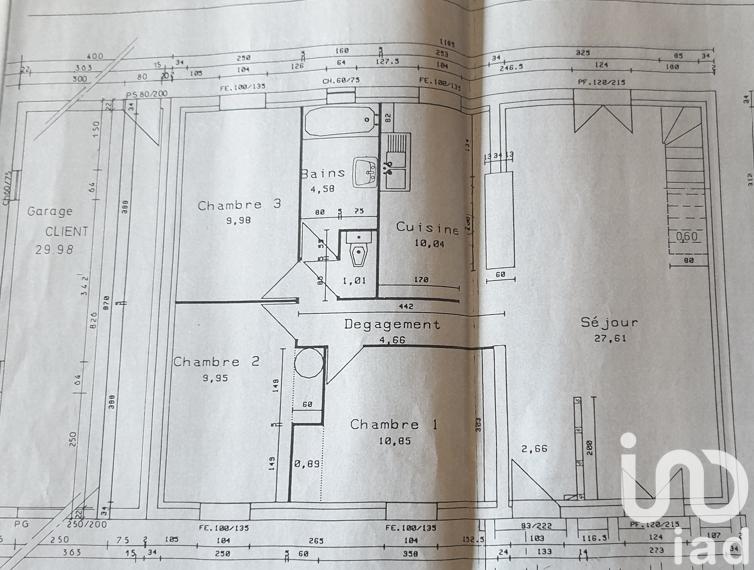 Maison - 103 m² - 5 pièces