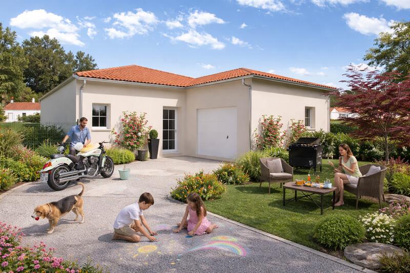 Maison - 105 m² - 4 pièces