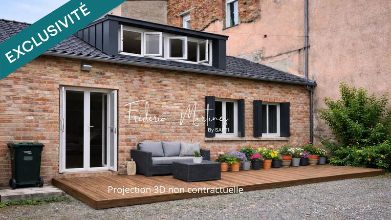 Maison - 63 m² - 3 pièces