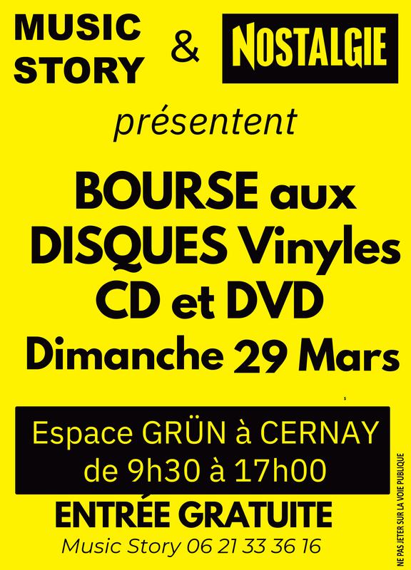 Bourse aux disques, vinyles, cd et dvd