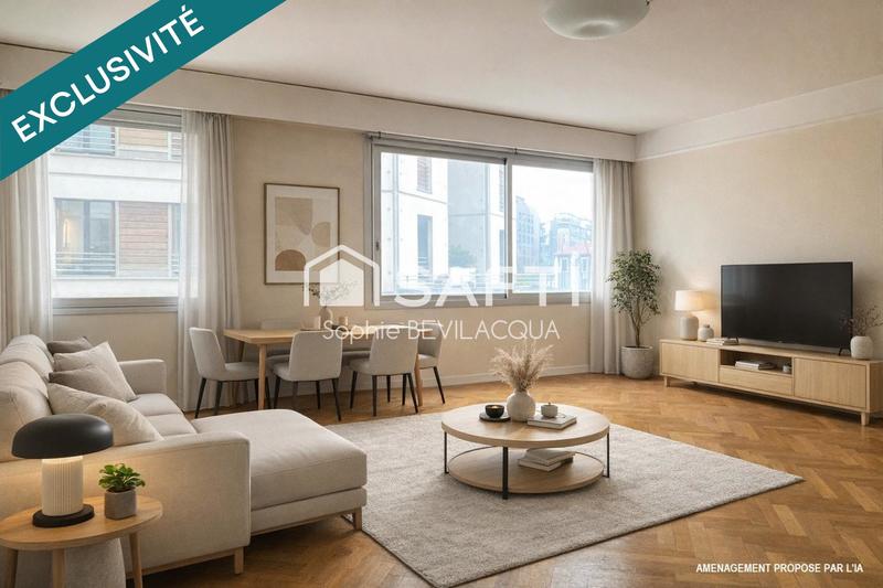 Appartement - 95 m² - 4 pièces