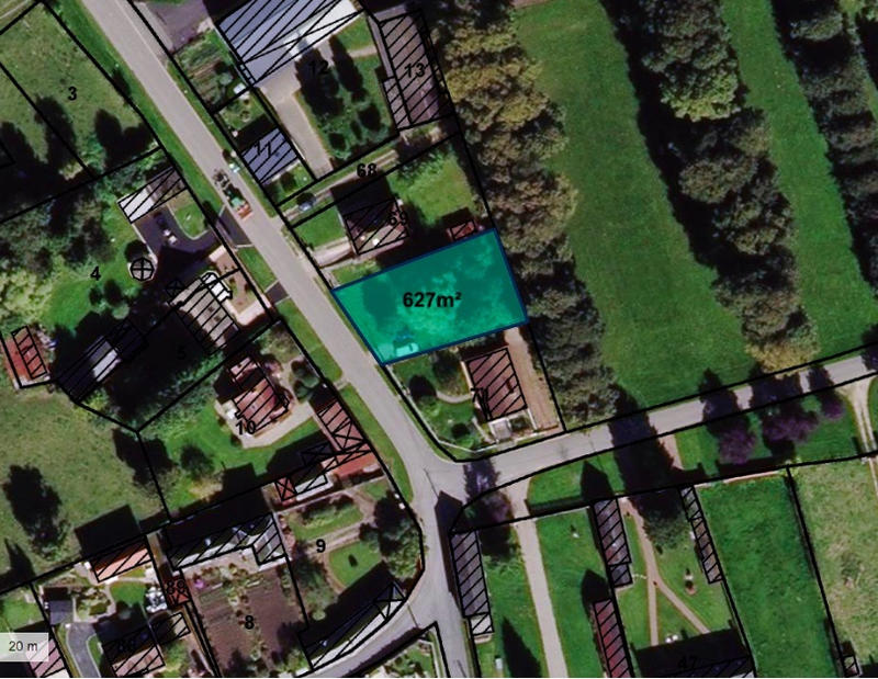 Terrain - 627 m²