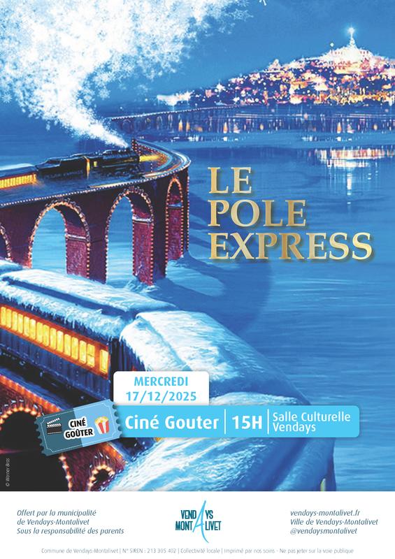 Ciné Goûter "Le Pole Express"