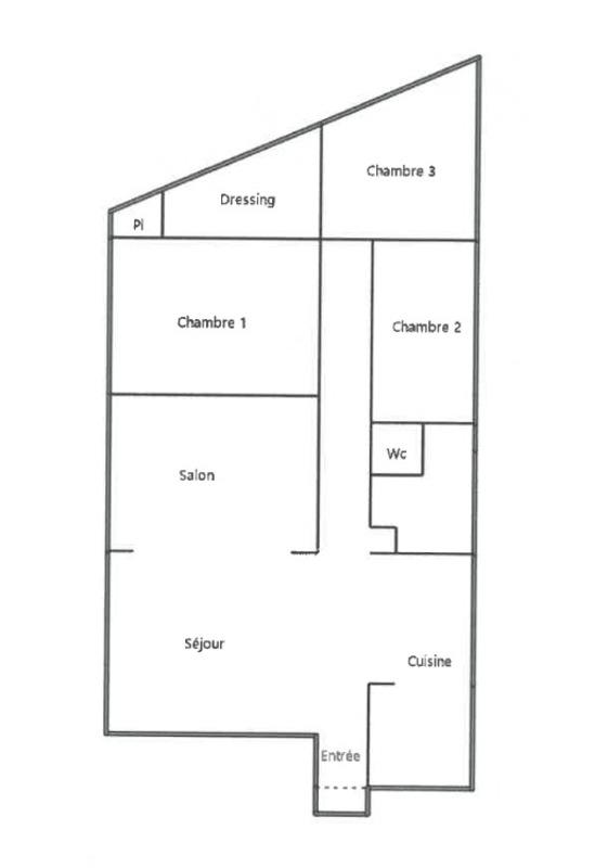 Appartement - 79 m² - 5 pièces