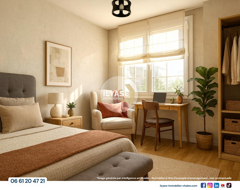 Appartement - 75 m² - 4 pièces