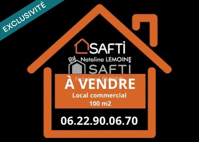 Local commercial - 100 m² - 1 pièce
