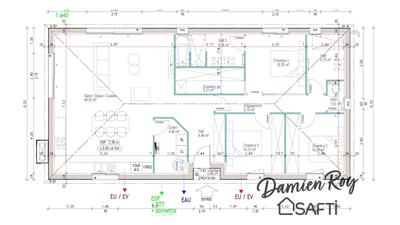 Maison - 113 m² - 4 pièces