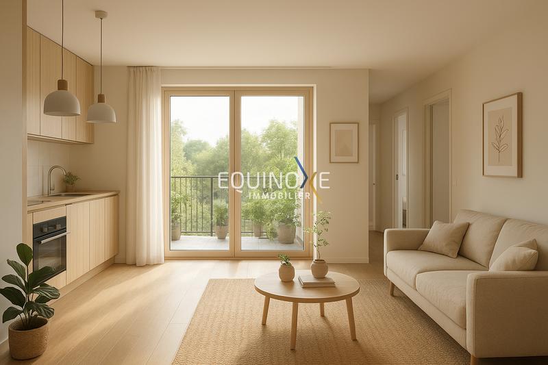 Appartement - 52 m² - 3 pièces