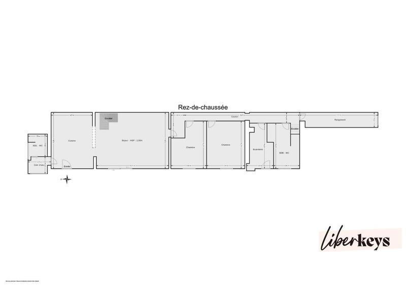 Corps de ferme - 176 m² - 7 pièces