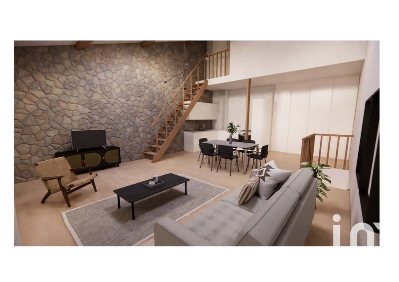 Loft - 139 m² - 2 pièces