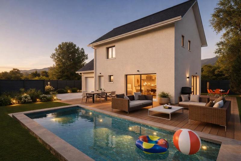 Maison - 98 m² - 4 pièces