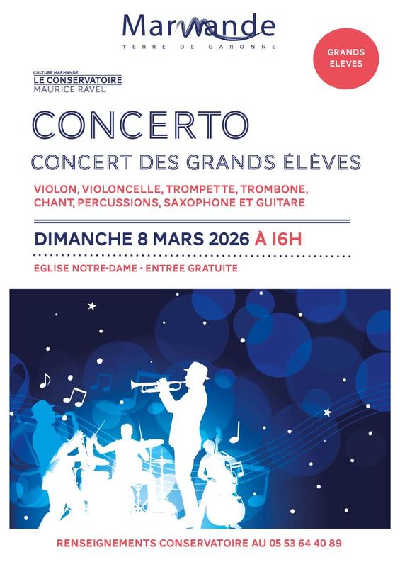 Concerto - Concert des grands élèves - Conservatoire Maurice Ravel