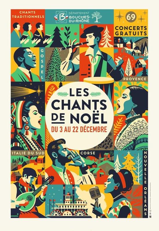 Chants de Noël à la Salle Gagarine de Port-de-Bouc