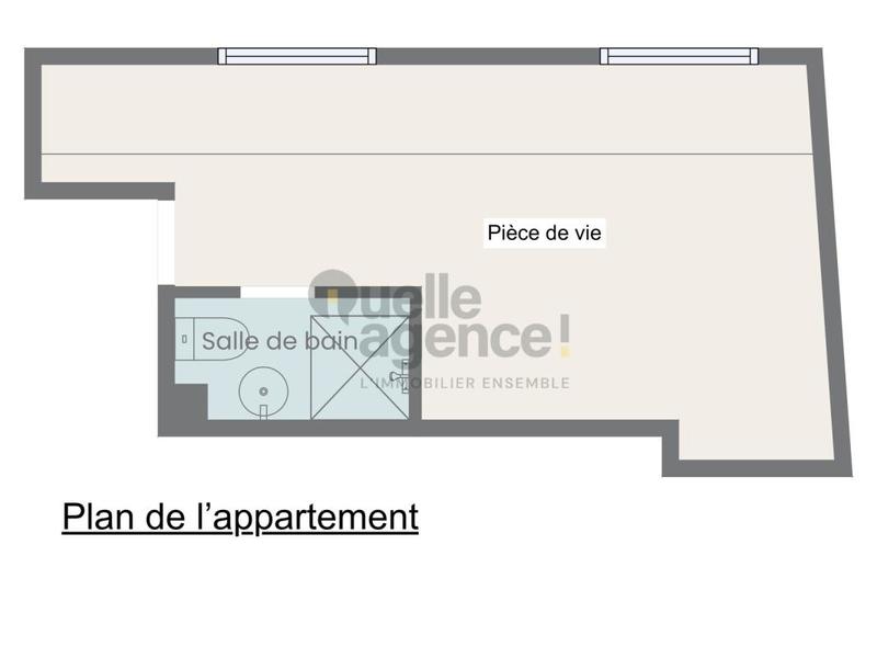 Appartement - 10 m² - 1 pièce