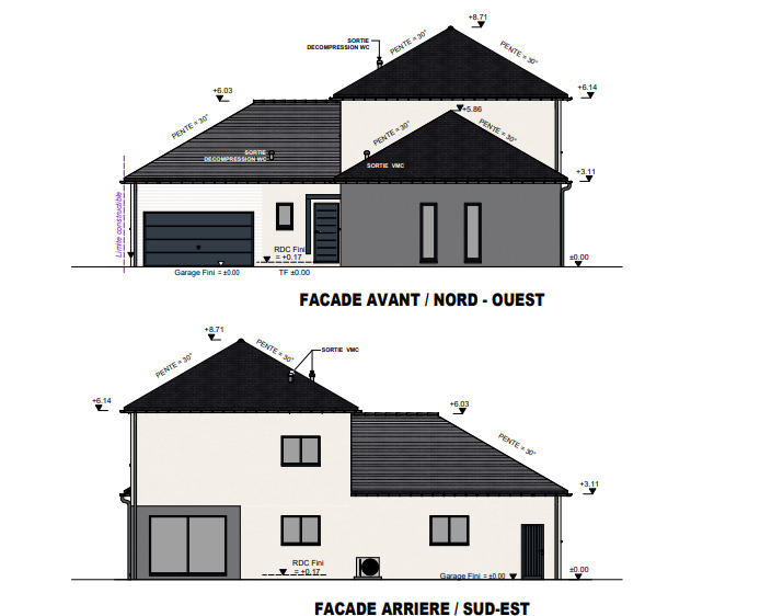 Maison - 165 m² - 7 pièces