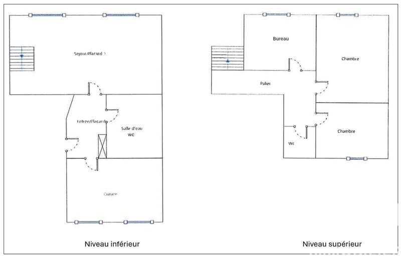 Duplex - 73 m² - 3 pièces