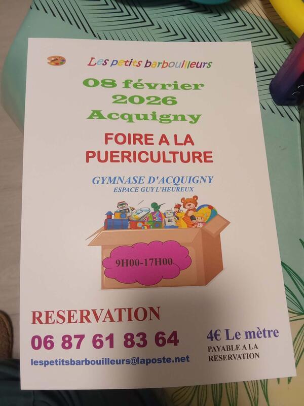 Foire à la puériculture