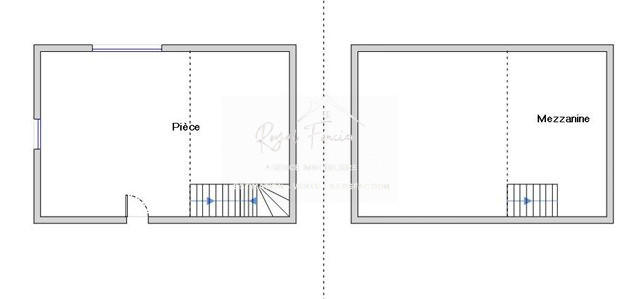 Maison ancienne - 60 m² - 2 pièces