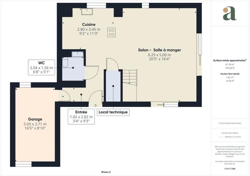 Maison ancienne - 111 m² - 4 pièces