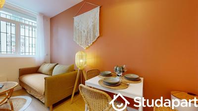 Chambre - 13 m² - 1 pièce