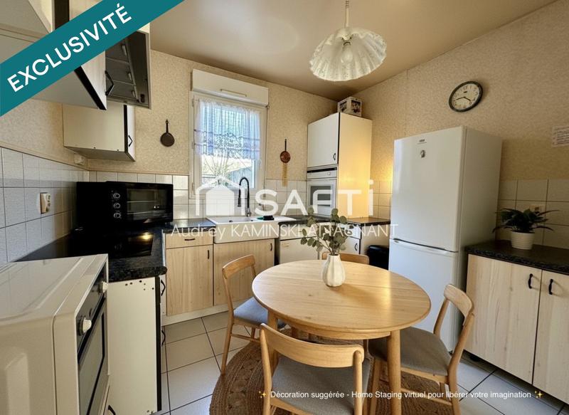 Maison - 69 m² - 3 pièces